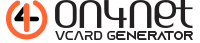 ON4NET VCARD Generator
